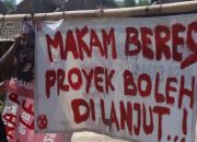 Warga Sleman Blokade Lokasi Proyek Tol Jogja-Bawen. Ini Alasannya